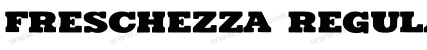 Freschezza Regular字体转换